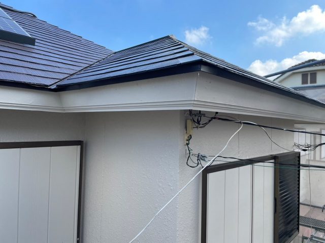 小野市の雨樋交換で既存樋の撤去